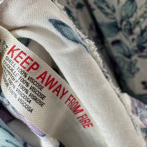 Free People Heat Wave Printed Maxi Dress In Floral Combo XS - Picture 6 of 7